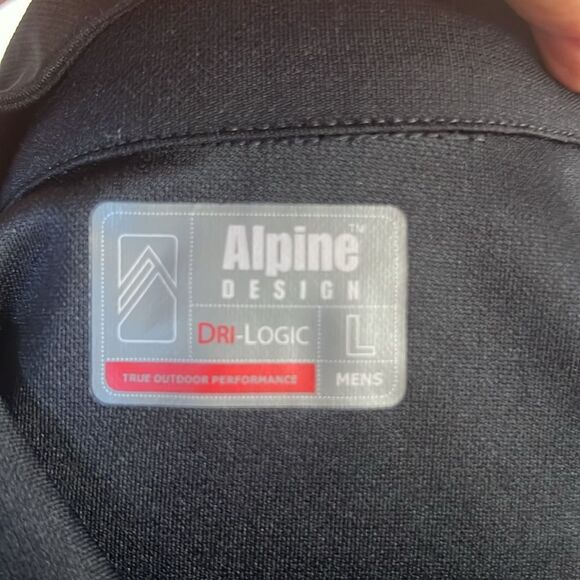 Men's Alpine Design Dri-Logic Pull Over Zip Front Shirt - Picture 5 of 7